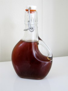 ginger-vanilla simple syrup